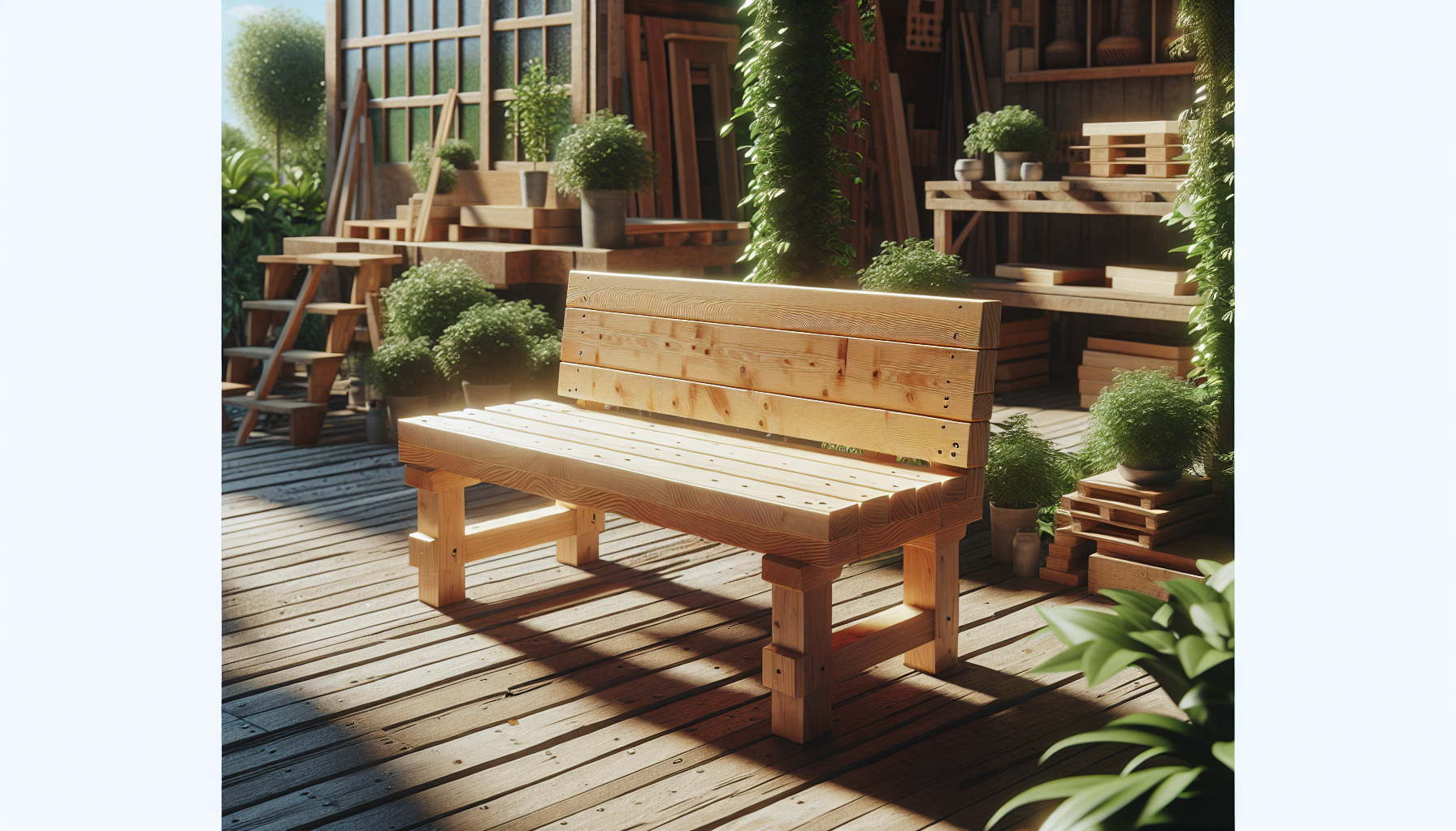 2X4 Outdoor Bench Plans